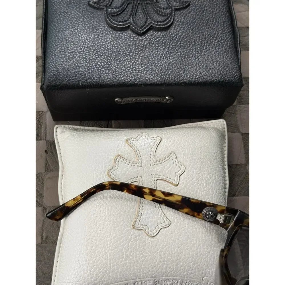 Chrome Hearts Vintage 90s Sunglasses Eyewear Tortoise Collector Rare Archive